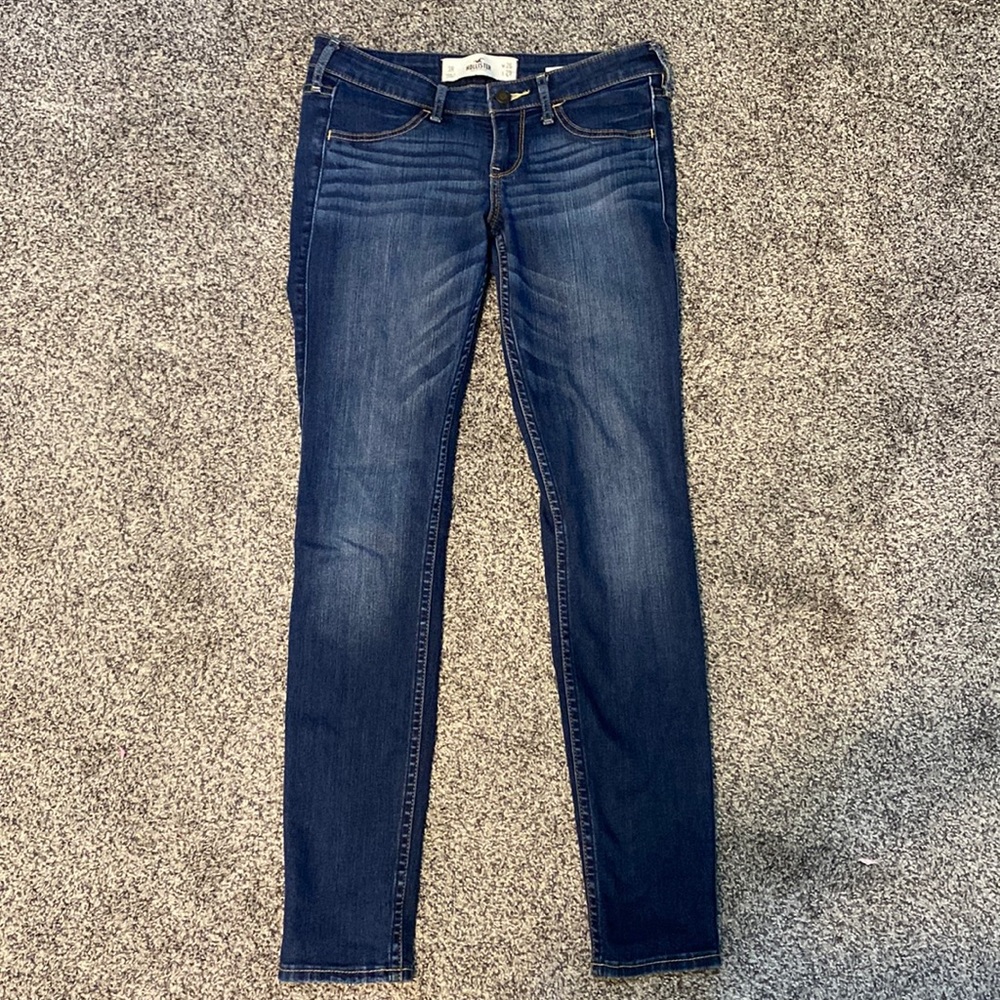 Low rise skinny jeans!